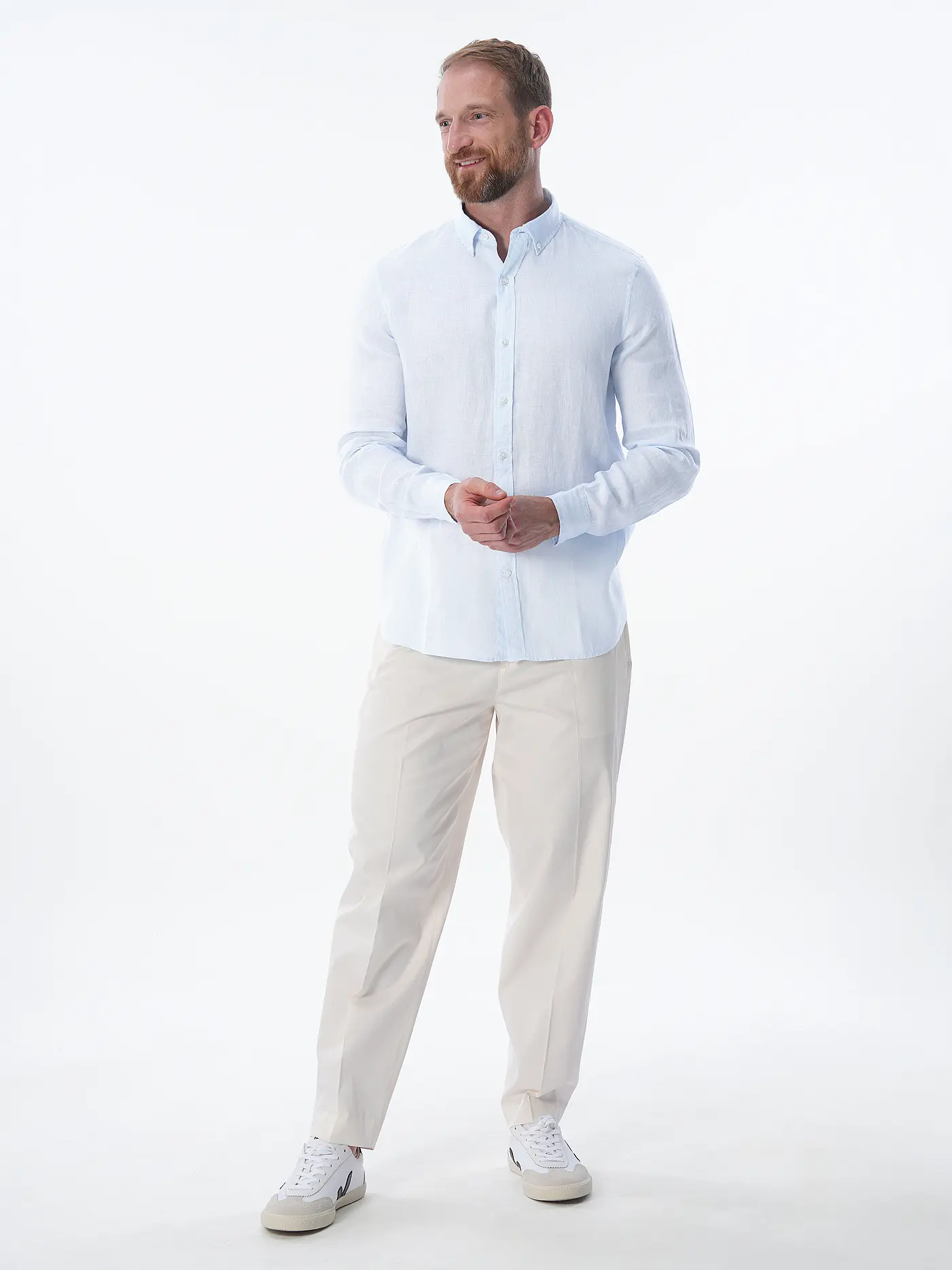 ECOALF | Leinenhemd MALIBUALF | hellblau